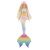 Barbie Bambola Sirena Cambia Colore con Capelli Arcobaleno di Mattel