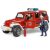 Jeep Wrangler Unlimited Rubicon Pompieri Luci Suoni Con Pompiere di Bruder