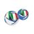 Pallone Da Calcio In Cuoio Italia Assortito 2023 2 Modelli di Mandelli