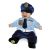 Costume di carnevale Piccolo Poliziotto Superbaby 3/6 Mesi 81050 di Roccobimbo