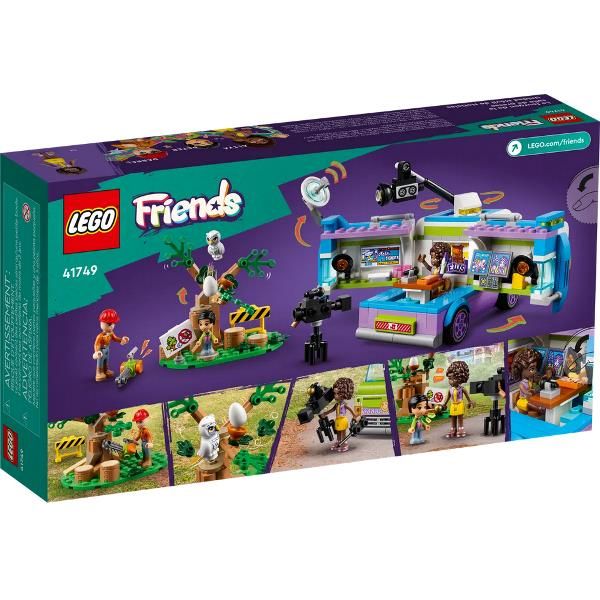 Friends Furgone della troupe televisiva 41749 di Lego