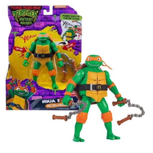 Giochi Preziosi - Ninja Turtles, Tartarughe Ninja MICHELANGELO