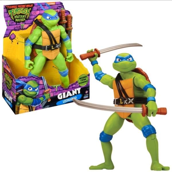 TMNT Ninja Turtles Leonardo 30cm con doppie katana di Giochi Preziosi