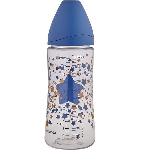 Biberon Premium Bib 270 Anat S 2L Azzurro 110 G di Suavinex